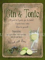 Gin and Tonic Cocktail