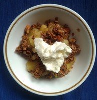 Stovetop Apple Crisp