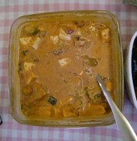 Coconut chicken curry