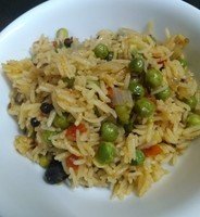 Matar pulao (Calories per cup 292)