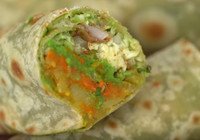 Vegetable frankie