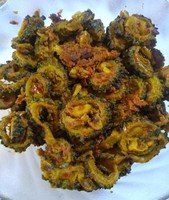 Karela rings recipe