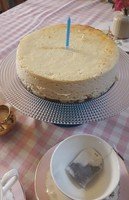 Baked Lemon Cheesecake
