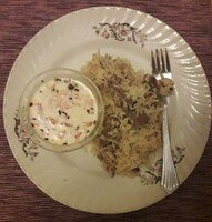Mutton Pullao (Calories per 300 g serving 578)