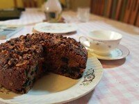 Blueberry streusel coffee cake