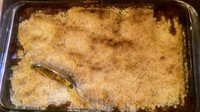 Apple crumble