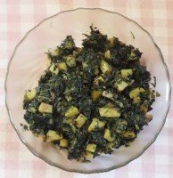 Aloo Methi (Calories per 100 g serving 121)